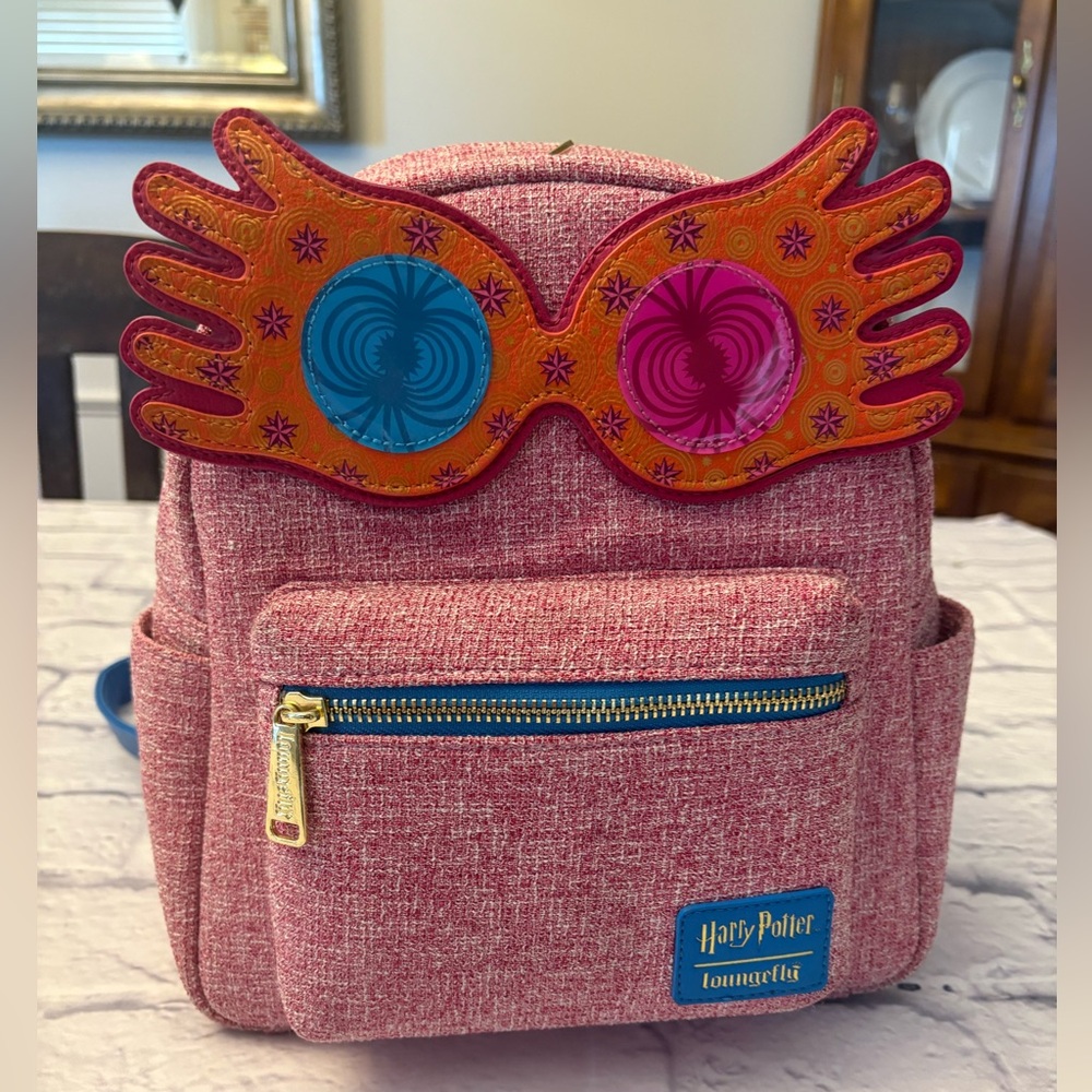 Loungefly Backpack with Winged Glasses Design - Harry Potter - Luna Lovegood